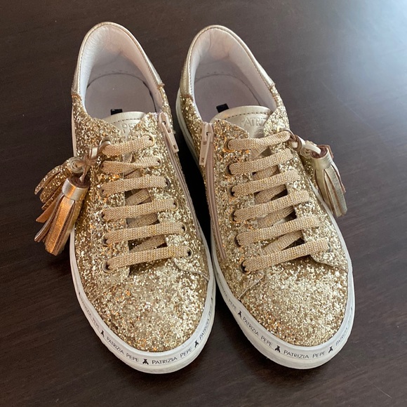 Patrizia Pepe Sneakers Girls, Sz 37 (EU)/ 5 US - Picture 2 of 12